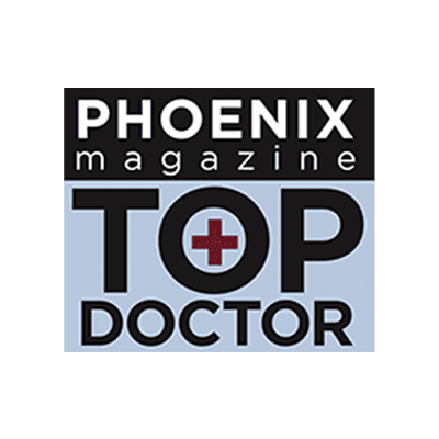 Award for Top Doctor from Phoenix Magazine